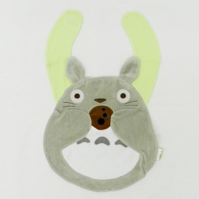 Studio Ghibli Baby Bibs - Totoro, Catbus and Jiji (6 Types) - Totoro and Ocarina - official view 5