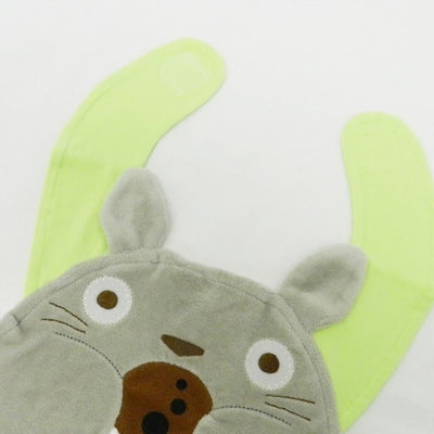 Studio Ghibli Baby Bibs - Totoro, Catbus and Jiji (6 Types) - Totoro and Ocarina - official view 6