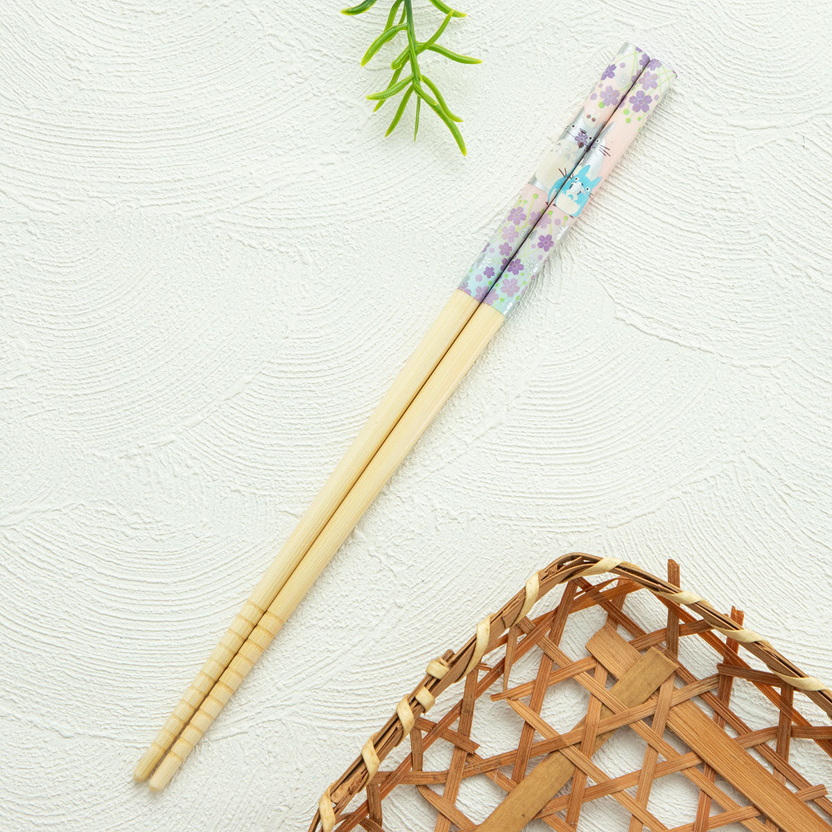Studio Ghibli Bamboo Chopsticks 21 cm (5 Types) - Totoro Flower Dance - official view 1