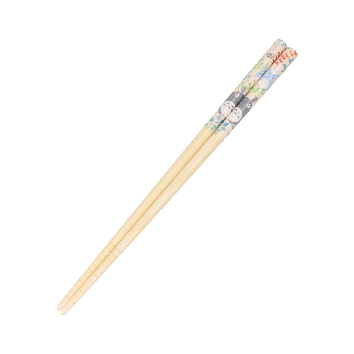 Studio Ghibli Bamboo Chopsticks 21 cm (5 Types) - Totoro White - official view 11