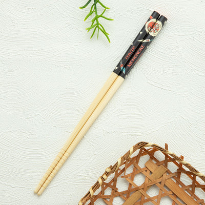 Studio Ghibli Bamboo Chopsticks 21 cm (5 Types) - Princess Mononoke Mask - official view 15