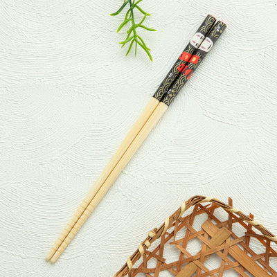 Studio Ghibli Bamboo Chopsticks 21 cm (5 Types) - Spirited Away Japanese Pattern - official view 18