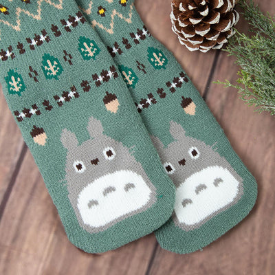 Studio Ghibli - Blanket Socks 22-26 cm (3 Types) - Totoro - official view 2