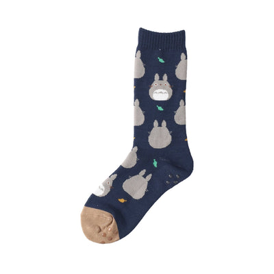 Studio Ghibli - Calf-Length Room Socks 23-25 cm (2 Types) - Totoro - official view 5