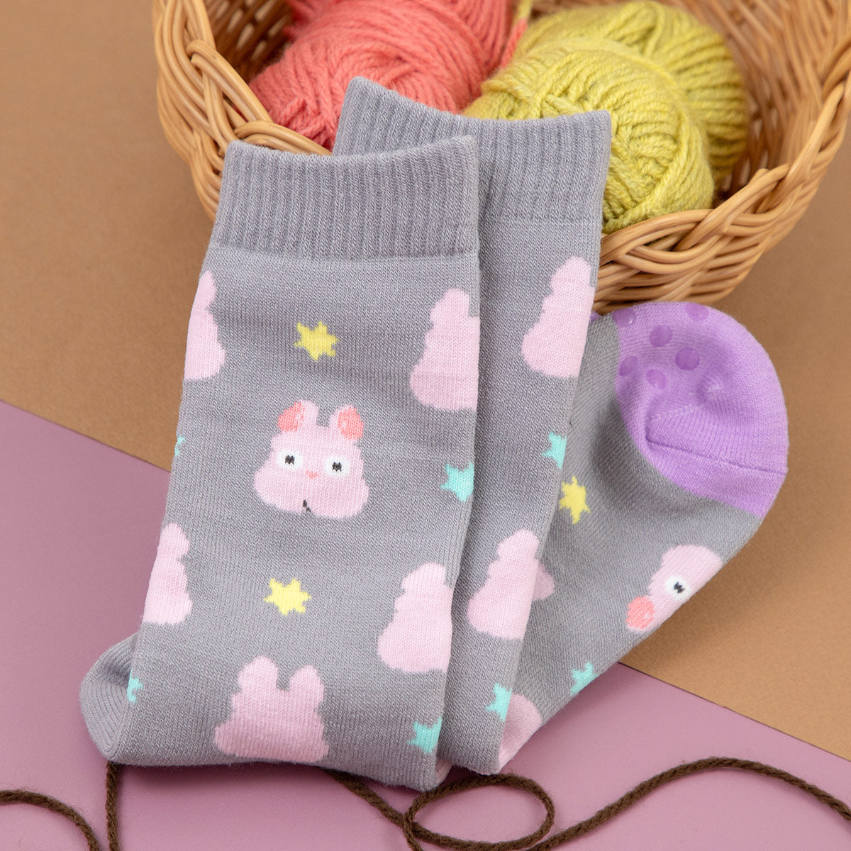 Studio Ghibli - Calf-Length Room Socks 23-25 cm (2 Types) - No-Face - official view 8