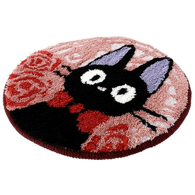 Studio Ghibli Catbus and Jiji Round Chair Pads (2 Types) - Jiji Clock Tower - official view 8