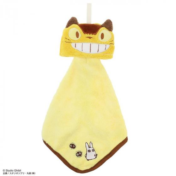 Studio Ghibli - Character Face Microfibre Loop Towels (2 Types) - Catbus - official view 1