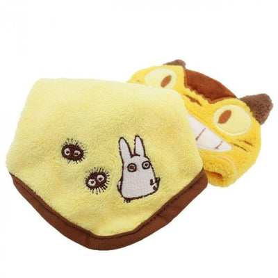 Studio Ghibli - Character Face Microfibre Loop Towels (2 Types) - Catbus - official view 2