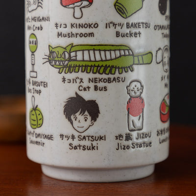 Studio Ghibli - Character Lineup Yunomi Teacups (2 Types) - My Neighbor Totoro - official view 3