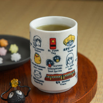 Studio Ghibli - Character Lineup Yunomi Teacups (2 Types) - Spirited Away - official view 10