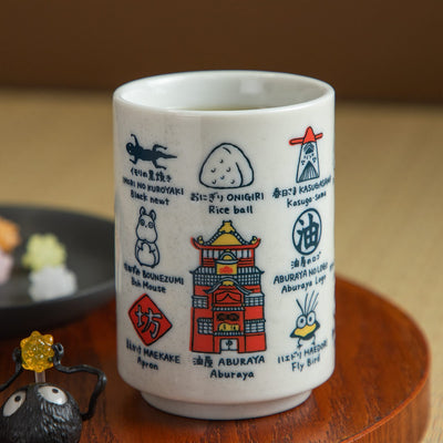 Studio Ghibli - Character Lineup Yunomi Teacups (2 Types) - Spirited Away - official view 11