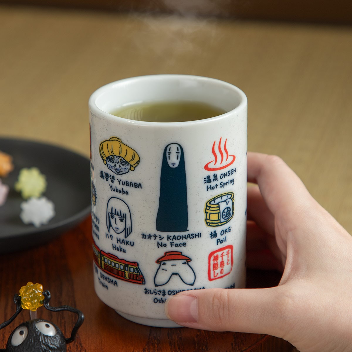 Studio Ghibli - Character Lineup Yunomi Teacups (2 Types) - Spirited Away - official view 14