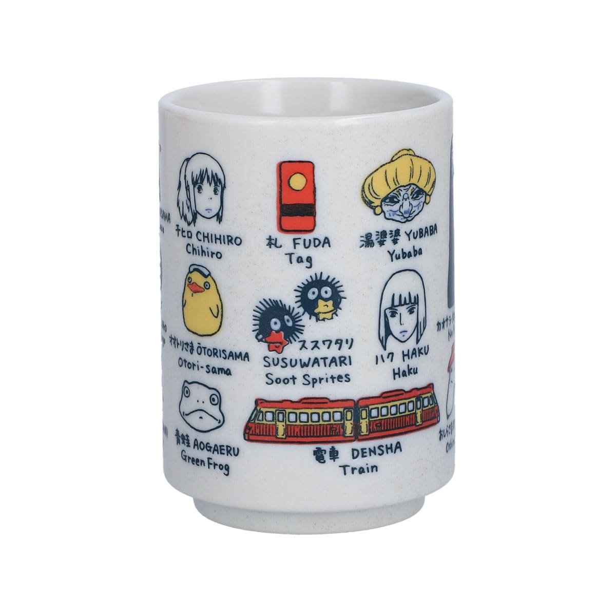 Studio Ghibli - Character Lineup Yunomi Teacups (2 Types) - Spirited Away - official view 15