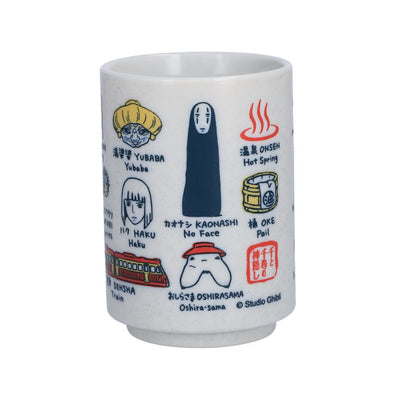 Studio Ghibli - Character Lineup Yunomi Teacups (2 Types) - Spirited Away - official view 17