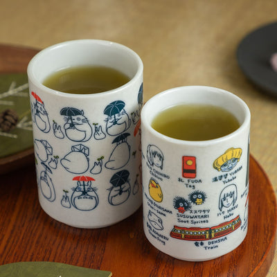 Studio Ghibli - Character Lineup Yunomi Teacups (2 Types) - Spirited Away - official view 18