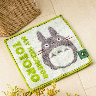 Studio Ghibli 15 cm character mini towel - big totoro - official view 1