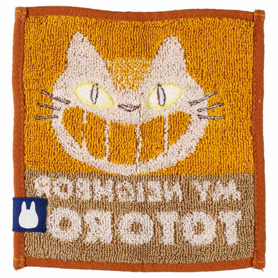 Studio Ghibli 15 cm character mini towel - catbus - official view 3