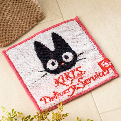 Studio Ghibli 15 cm character mini towel - jiji - official view 1