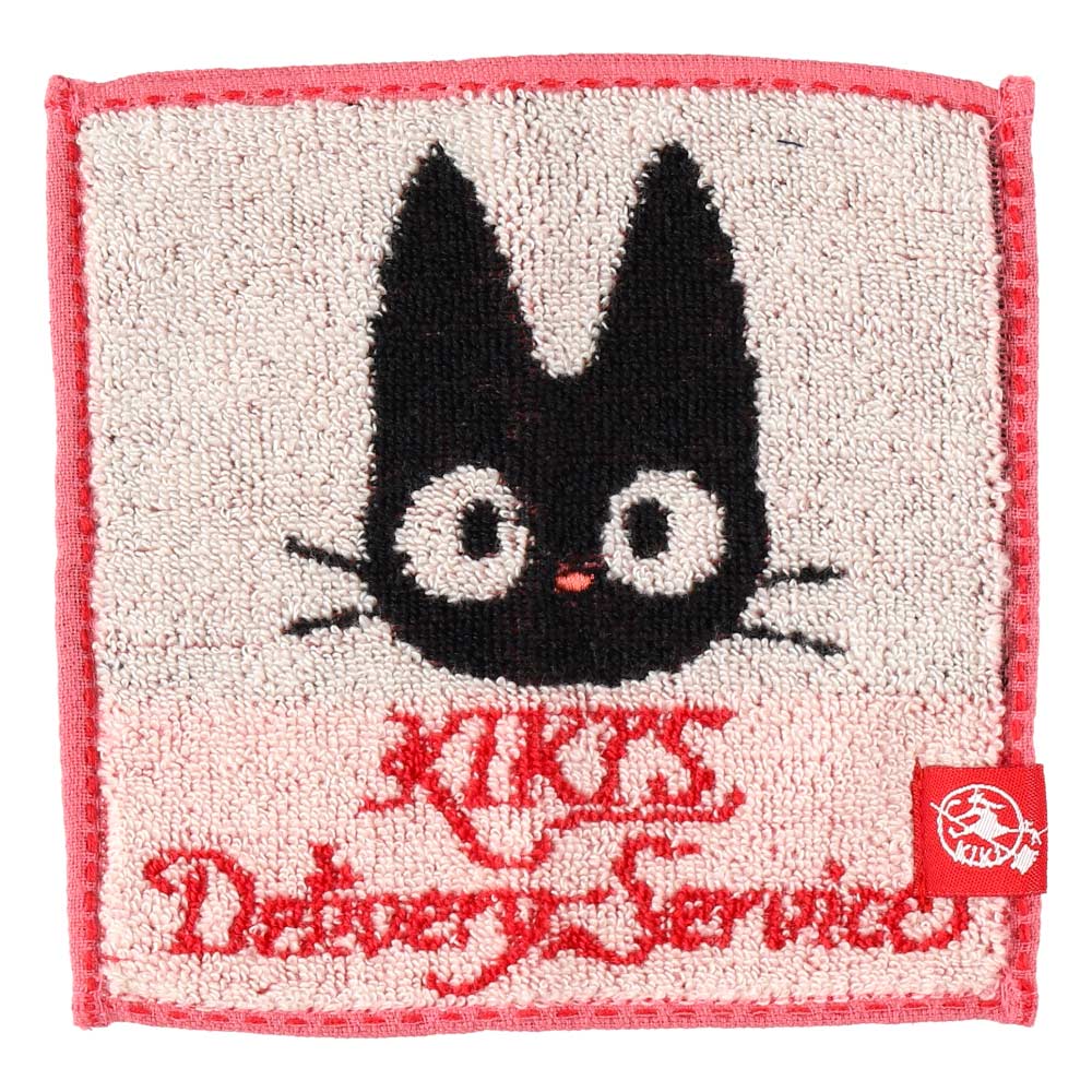 Studio Ghibli 15 cm character mini towel - jiji - official view 2