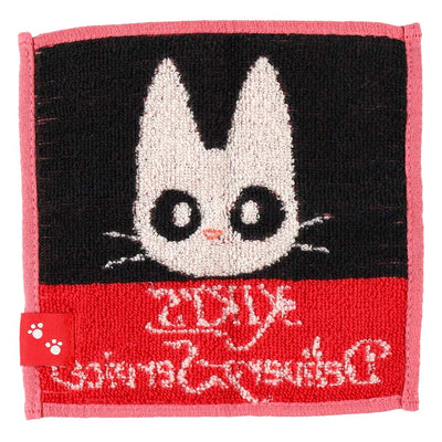 Studio Ghibli 15 cm character mini towel - jiji - official view 3