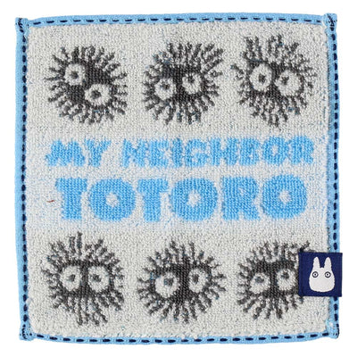 Studio Ghibli 15 cm character mini towel - soot sprites - official view 2