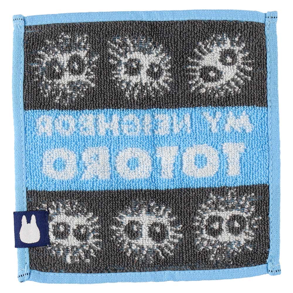 Studio Ghibli 15 cm character mini towel - soot sprites - official view 3