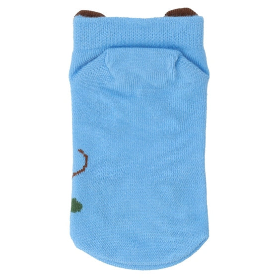 Studio Ghibli Character Puppet Sneaker Socks 13-19 cm (6 Types) - Blue Totoro - official view 6