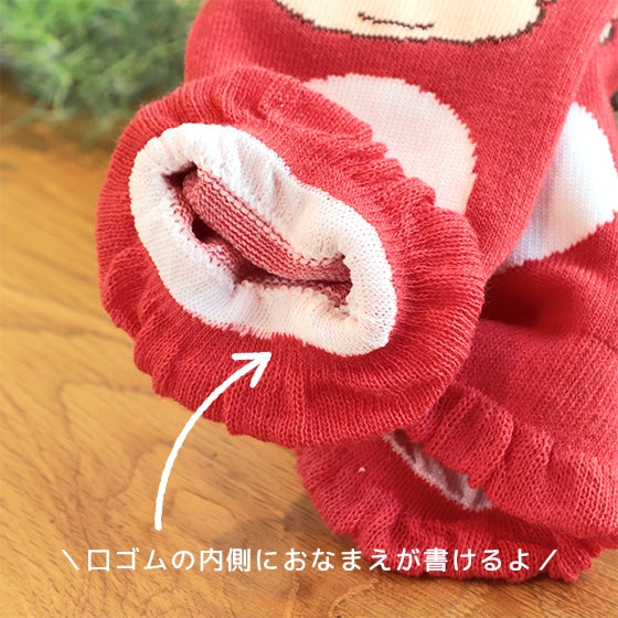 Studio Ghibli Character Puppet Sneaker Socks 13-19 cm (6 Types) - Ponyo Red - official view 9