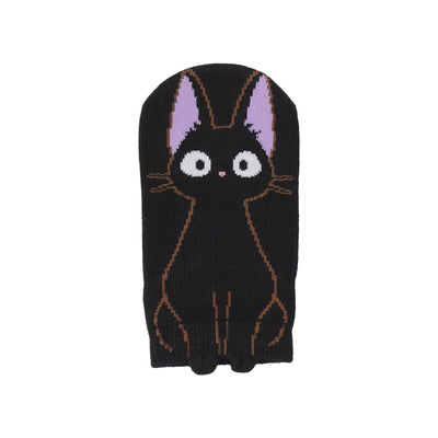 Studio Ghibli Character Puppet Sneaker Socks 13-19 cm (6 Types) - Jiji Black - official view 17