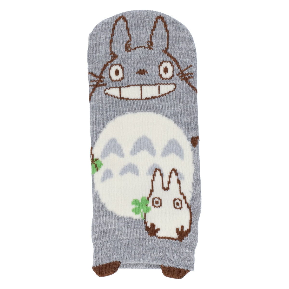 Studio Ghibli Character Puppet Sneaker Socks 23-25 cm (5 Types) - Totoro Grey - official view 1