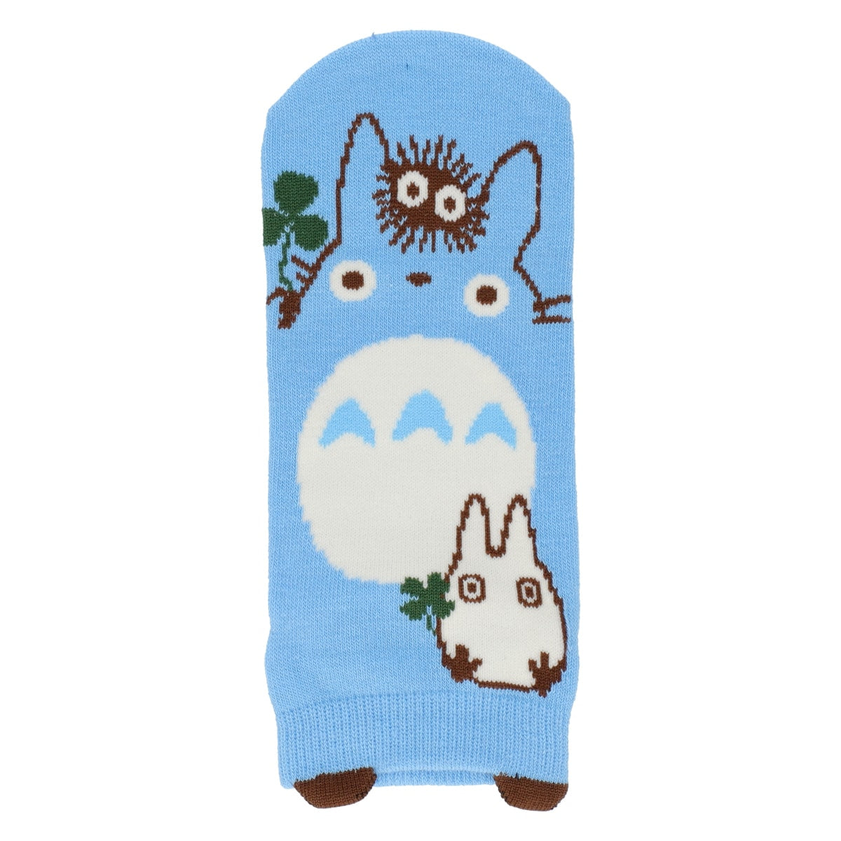 Studio Ghibli Character Puppet Sneaker Socks 23-25 cm (5 Types) - Blue Totoro - official view 5