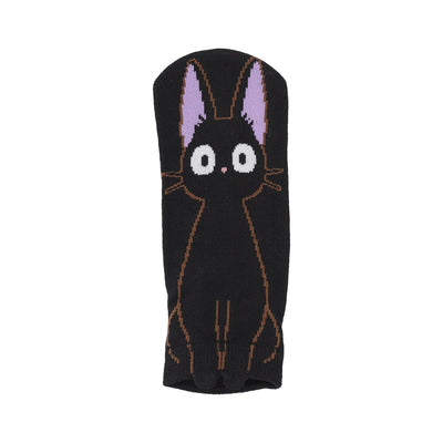 Studio Ghibli Character Puppet Sneaker Socks 23-25 cm (5 Types) - Jiji Black - official view 10