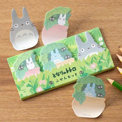 Studio Ghibli - Character Sticky Note Packs (2 Types) - My Neighbor Totoro - official view 1