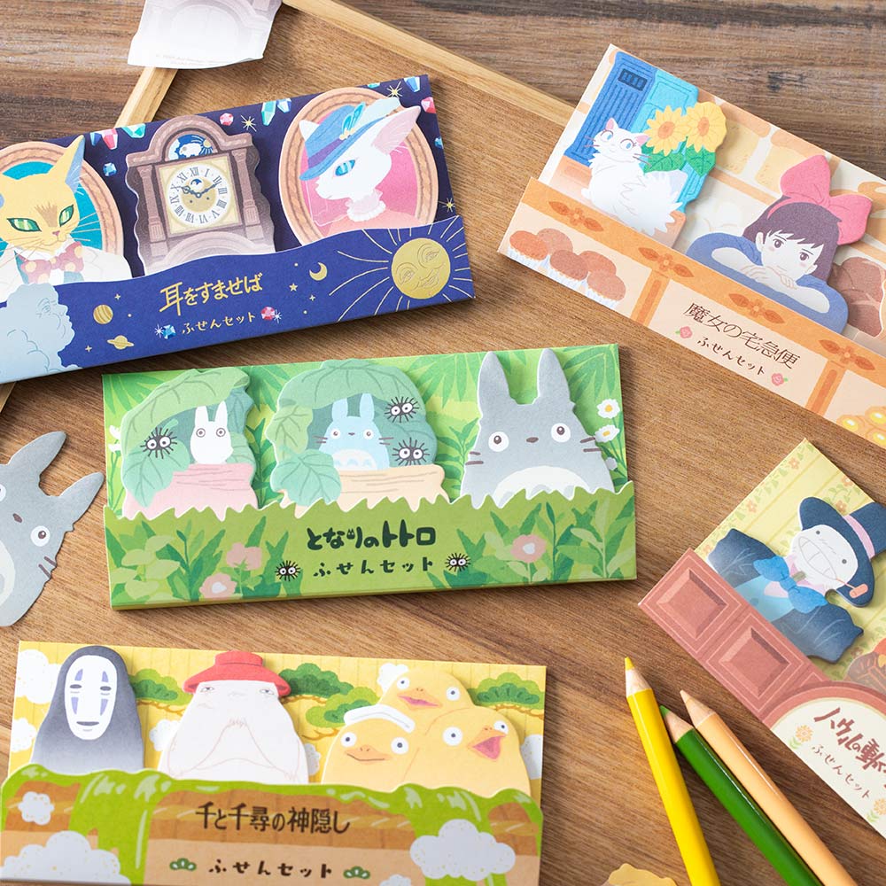 Studio Ghibli - Character Sticky Note Packs (2 Types) - My Neighbor Totoro - official view 6