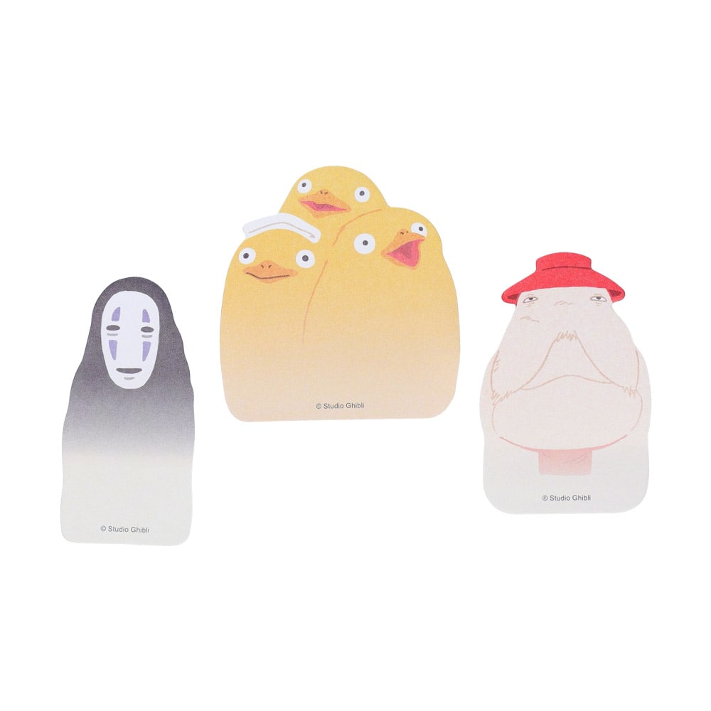 Studio Ghibli - Character Sticky Note Packs (2 Types) - Spirited Away - official view 11