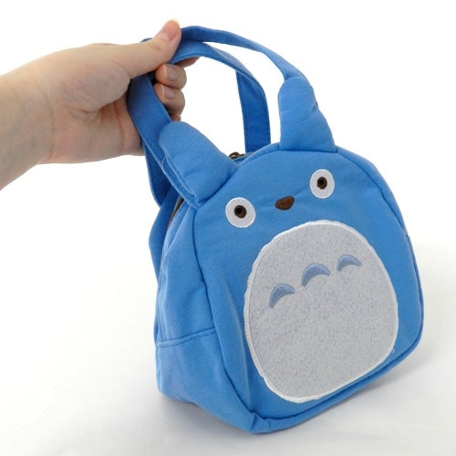 Studio Ghibli - Character Sweat Fabric Die-Cut Bags (5 Types) - Blue Totoro - official view 14