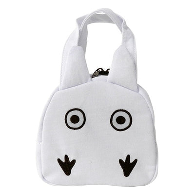 Studio Ghibli - Character Sweat Fabric Die-Cut Bags (5 Types) - White Totoro - official view 15