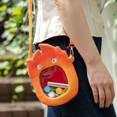 Studio Ghibli Character Window Pochettes (6 Types) - Calcifer - official view 16