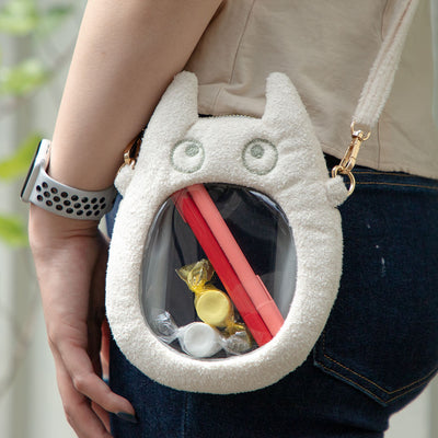 Studio Ghibli Character Window Pochettes (6 Types) - White Totoro - official view 37
