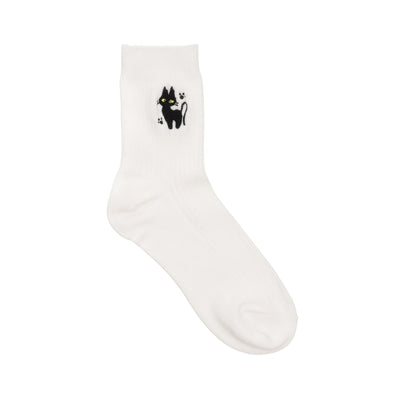 Studio Ghibli - Chenille-Embroidered Ribbed Socks 23-25 cm (4 Types) - Jiji - official view 7
