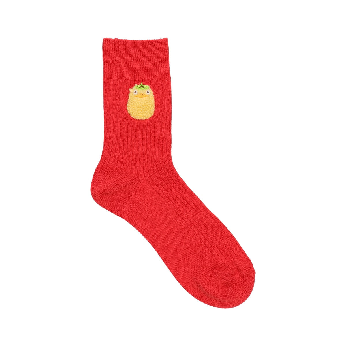 Studio Ghibli - Chenille-Embroidered Ribbed Socks 23-25 cm (4 Types) - Otori-sama - official view 10