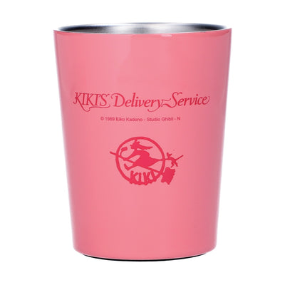 Studio Ghibli Coffee Cup Holders 240 ml (2 Types) - Pink Kiki - official view 5
