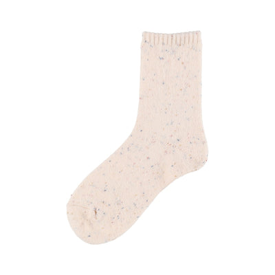 Studio Ghibli - Colour-Flecked Crew Socks 23-25 cm (4 Types) - Boh Mouse - Cream - official view 8