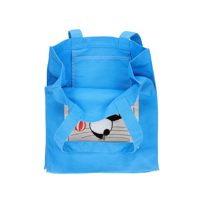 Studio Ghibli Colour Tote Bags (4 Types) - Blue Panda Rainy-Day Circus - official view 12