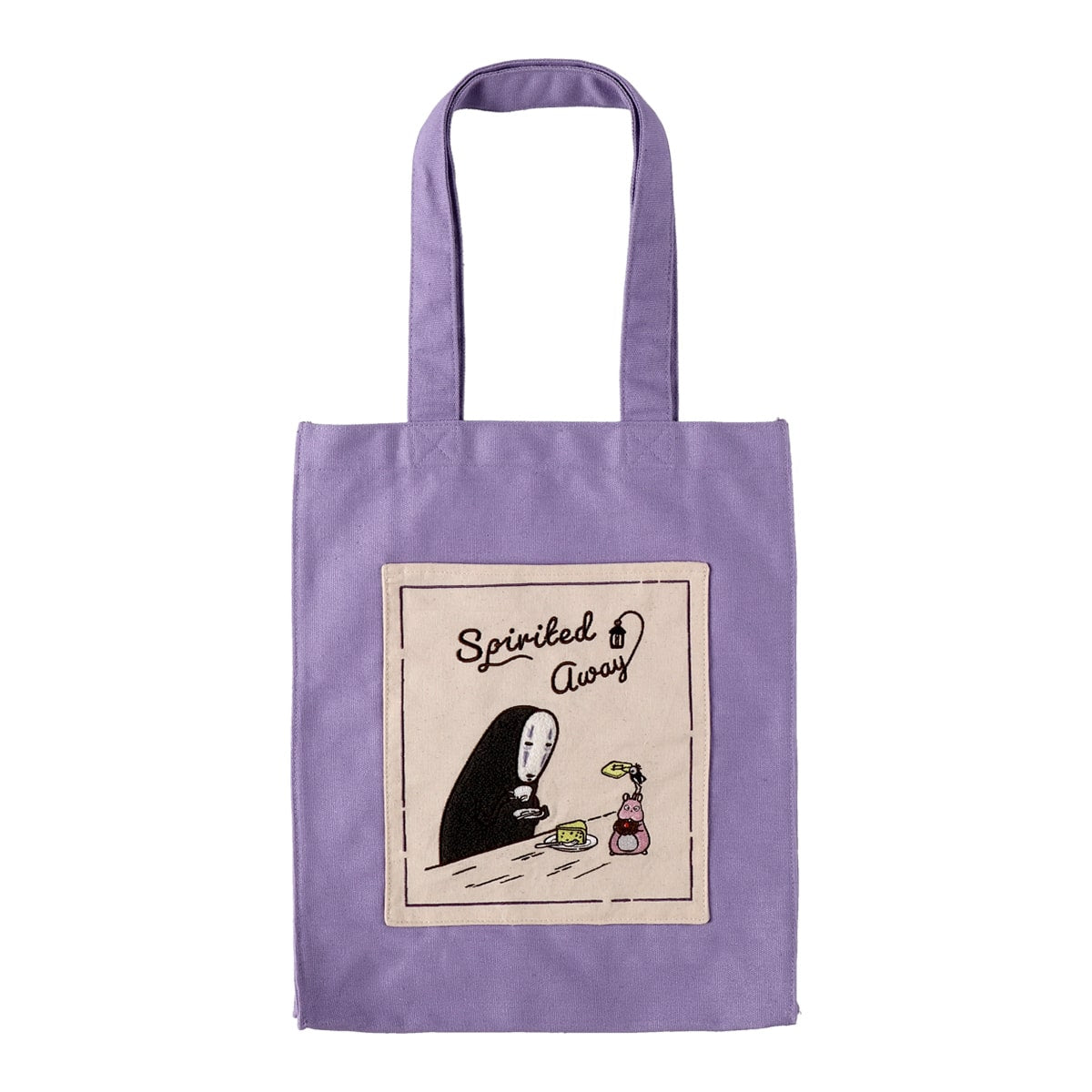 Studio Ghibli Colour Tote Bags (4 Types) - Purple Spirited Away Tea Time - official view 30