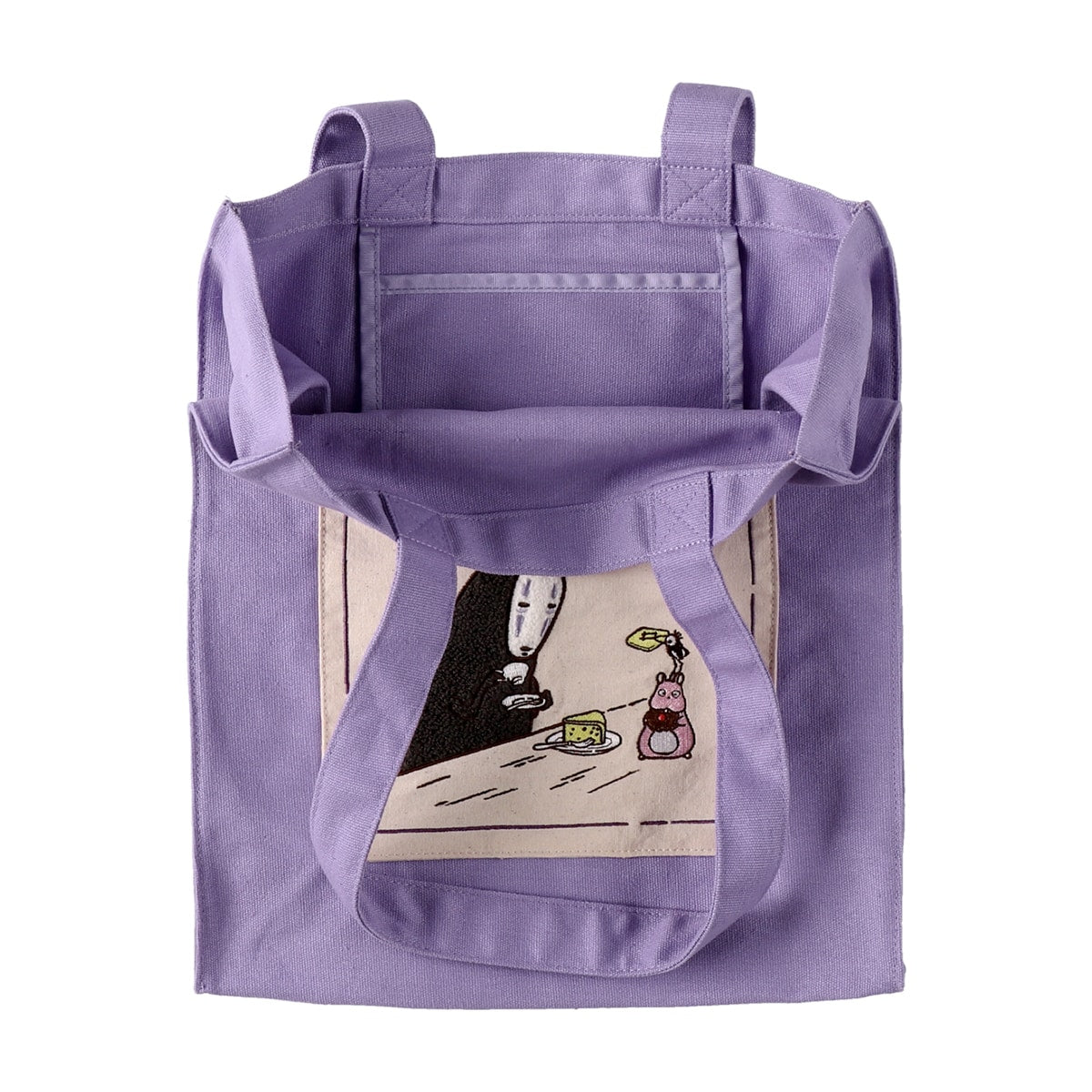 Studio Ghibli Colour Tote Bags (4 Types) - Purple Spirited Away Tea Time - official view 32