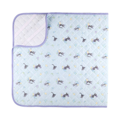 Studio Ghibli Cool-Touch Bed Pads (3 Types) - Jiji Ice Blue - official view 17