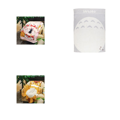 Studio Ghibli - Cotton Nap Blankets (3 Types) - Complete Set with all listed models