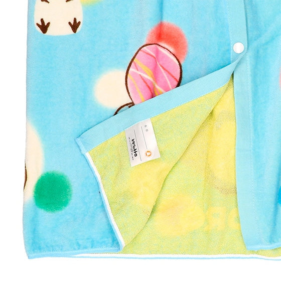 Studio Ghibli Cotton Snap Wrap Towels 60 cm (2 Types) - Totoro Summer Holiday - official view 4