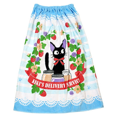 Studio Ghibli Cotton Snap Wrap Towels 80 cm (2 Types) - Jiji Fresh Berries - official view 1